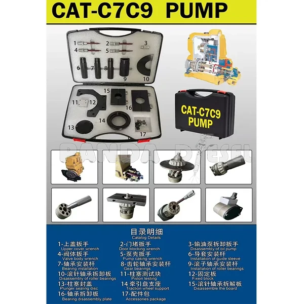 أدوات إصلاح مضخة HEUI كات ct047