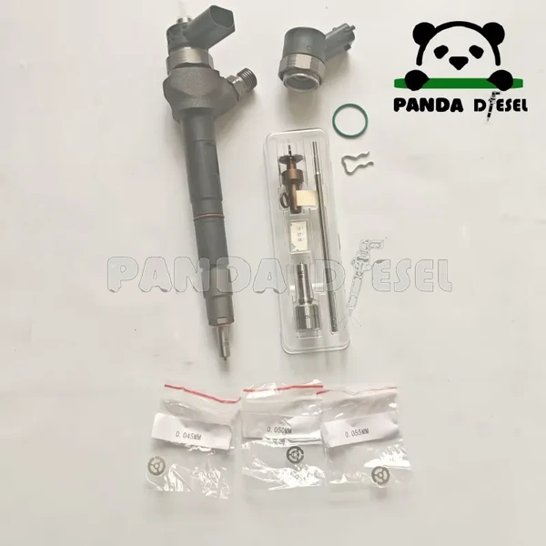 cr injector 0445110647 عدة إصلاح شاملة لـ 0445110646 0445110368 0445110369 فولكس فاجن أماروك 2.0 كادي جولف 03l130277j 0986435167 فوهة dlla162p2160 صمام تحكم f00vc01502