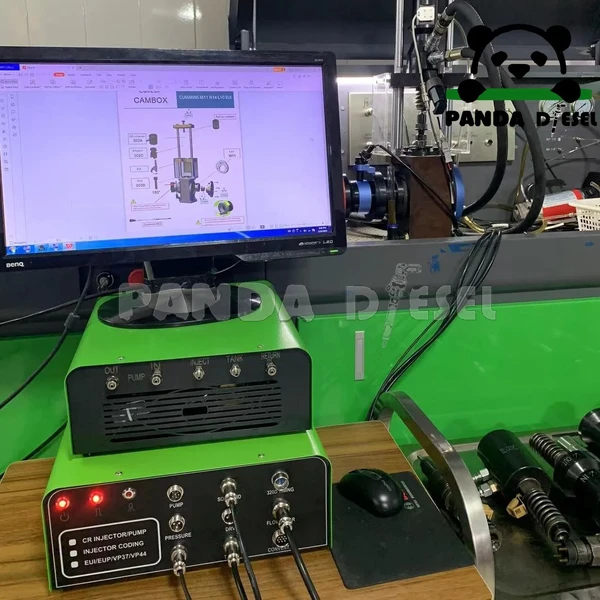 نظام vc600 للديزل بالحقن المباشر (Common Rail) مع وحدات EUI، EUP، HEUI، HEP ومستشعر تدفق مضخة CR