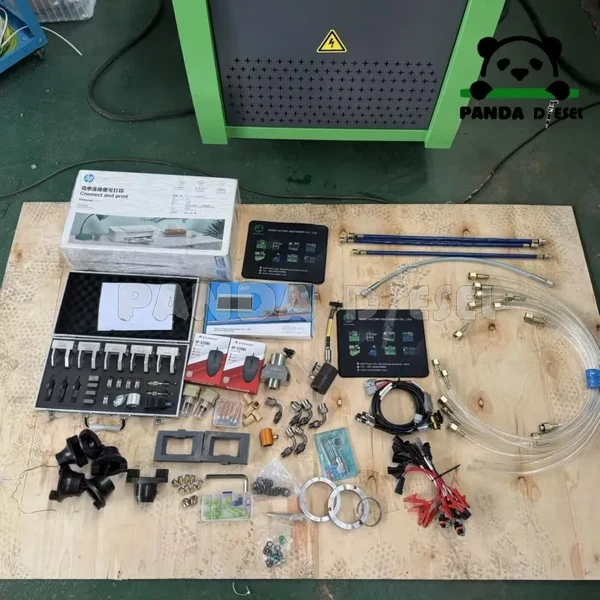 منضدة اختبار الحاقن والمضخة Common Rail cr1016 pro مع شاشتين للبيع