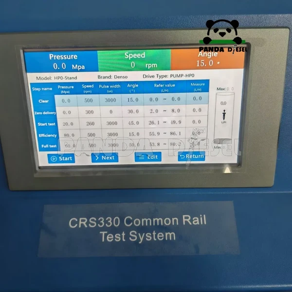 نظام اختبار السكّة المشتركة crs330
