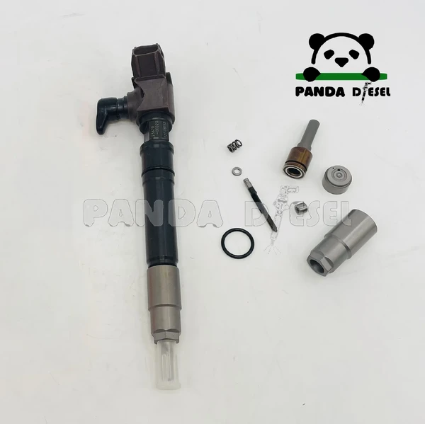 مجموعات إصلاح حاقن كومن ريل دينسو 23670 0e020 295700 0560 لسيارات تويوتا فورتشنر هيلوكس 1gd 2gd طرف فوهة ديزل g4s008 لوحة فتحة 295040 9440 4