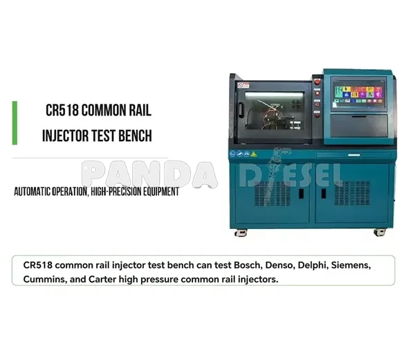 CR518 جهاز اختبار حاقن الديزل ذو السكة المشتركة