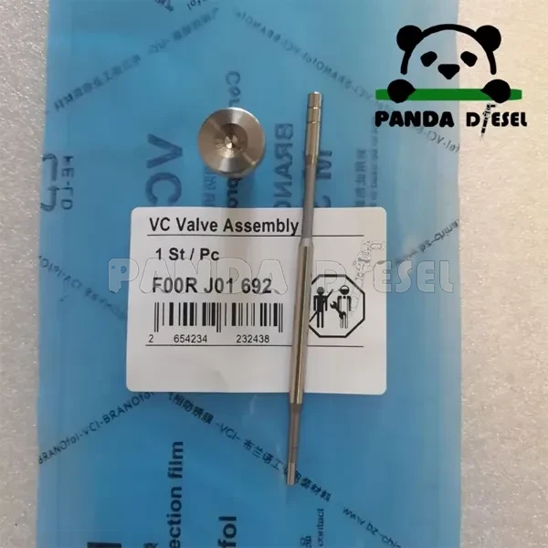 مجموعة صمام التحكم f00rj01692 لمحرك ونتشاي WP6 حاقن السكك الحديدية المشتركة للديزل 0445120081 0445110107