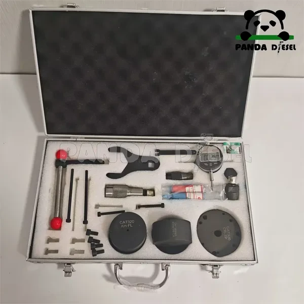 مجموعة أدوات فك وقياس مضخة الوقود ذات السكة المشتركة ct012 لـ cat 320d، موديلات 326 4635 10r 7662 32f61 10302، لحفارة كاتربيلر 320d