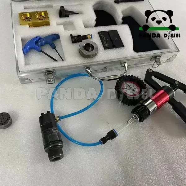 ct052 cat c7 c9 3126 eui مجموعة أدوات اختبار تسرب صمام التحكم في حاقن الديزل وأدوات تركيب صمام التحكم