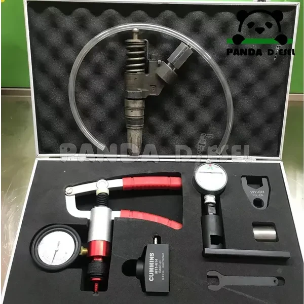km017 أدوات فك واختبار تسرب حاقن وحدة الديزل Cummins M11 N14 EUI