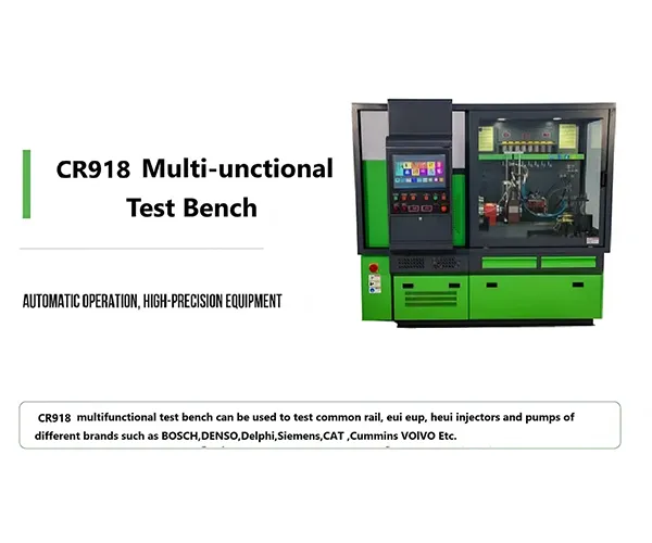 CR918 منصة اختبار حاقن ومضخة الديزل متعددة الوظائف