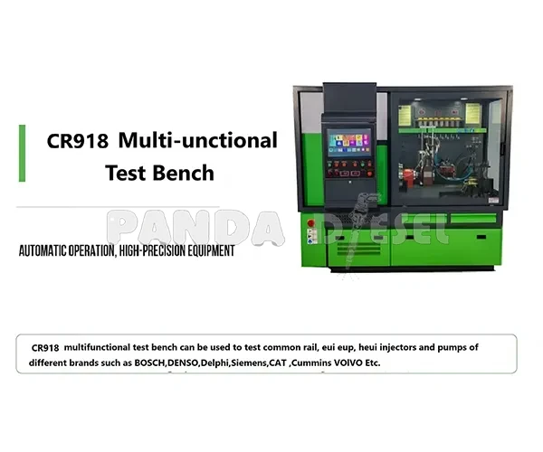 CR918 منصة اختبار حاقن ومضخة الديزل متعددة الوظائف