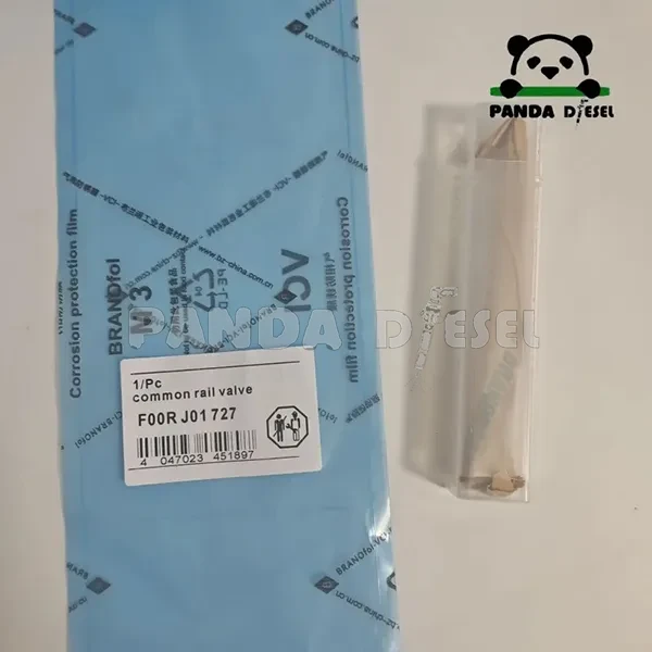 صمام التحكم F00RJ01727 لحاقن وقود الديزل ذو السكة المشتركة صمام التحكم F 00R J01 727 للحاقن