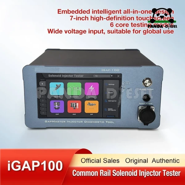 IGAP100 iGAP-100 6 جهاز اختبار حاقن السكك المشتركة لاختبار حاقنات بوش