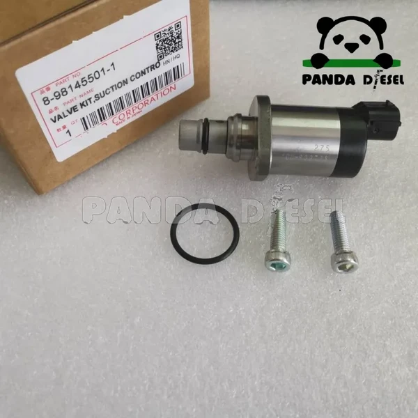 صمام شفط مضخة SCV جديد 8 98145501 0 8981455010 لمحرك إيسوزو 4HK1 4JJ1 حفارة هيتاشي ZX200-5A ZX140 متوافق مع كيس CX130B مصنع