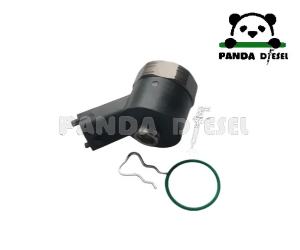 صمام الملف اللولبي F00vc30201 لحاقن الوقود من Bosch CRI2-16 ذو السكة المشتركة 0445110520 5801594342 مناسب لمحرك ديزل Iveco Daily وFiat Ducato وBoxer Relay سعة 2.3 لتر