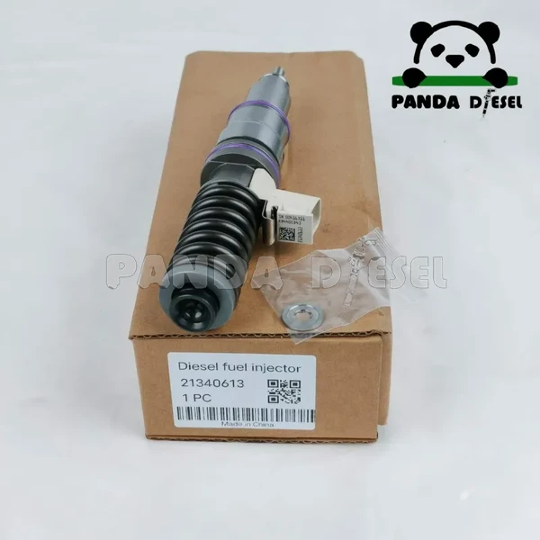 حاقن وقود دلفي EUI 2 عالي الجودة بأربعة دبابيس، الأرقام 21340613 و bebe4d24103 و bebe4d24003، مناسب لمحرك ديزل فولفو MD13 من الشركة المصنعة.