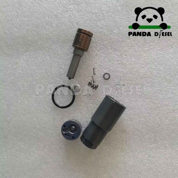 طقم إصلاح حاقن وقود دينسو كومون ريل 23670-0E070 مع فوهة G4S60 وصفيحة صمام الفتحة G4 لتويوتا هايلوكس ريفو إينوفا J08E 2KD-FTV 2GD 2.5D فورتونر المصنع